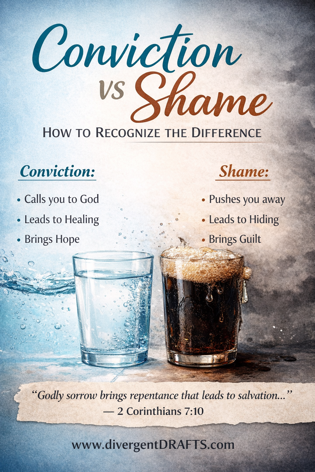 Conviction vs Shame: How to Recognize the Difference